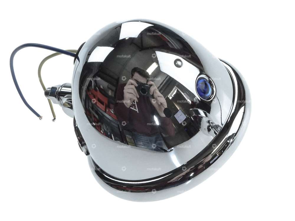 Indiana" chrome headlights Carousel Image 4