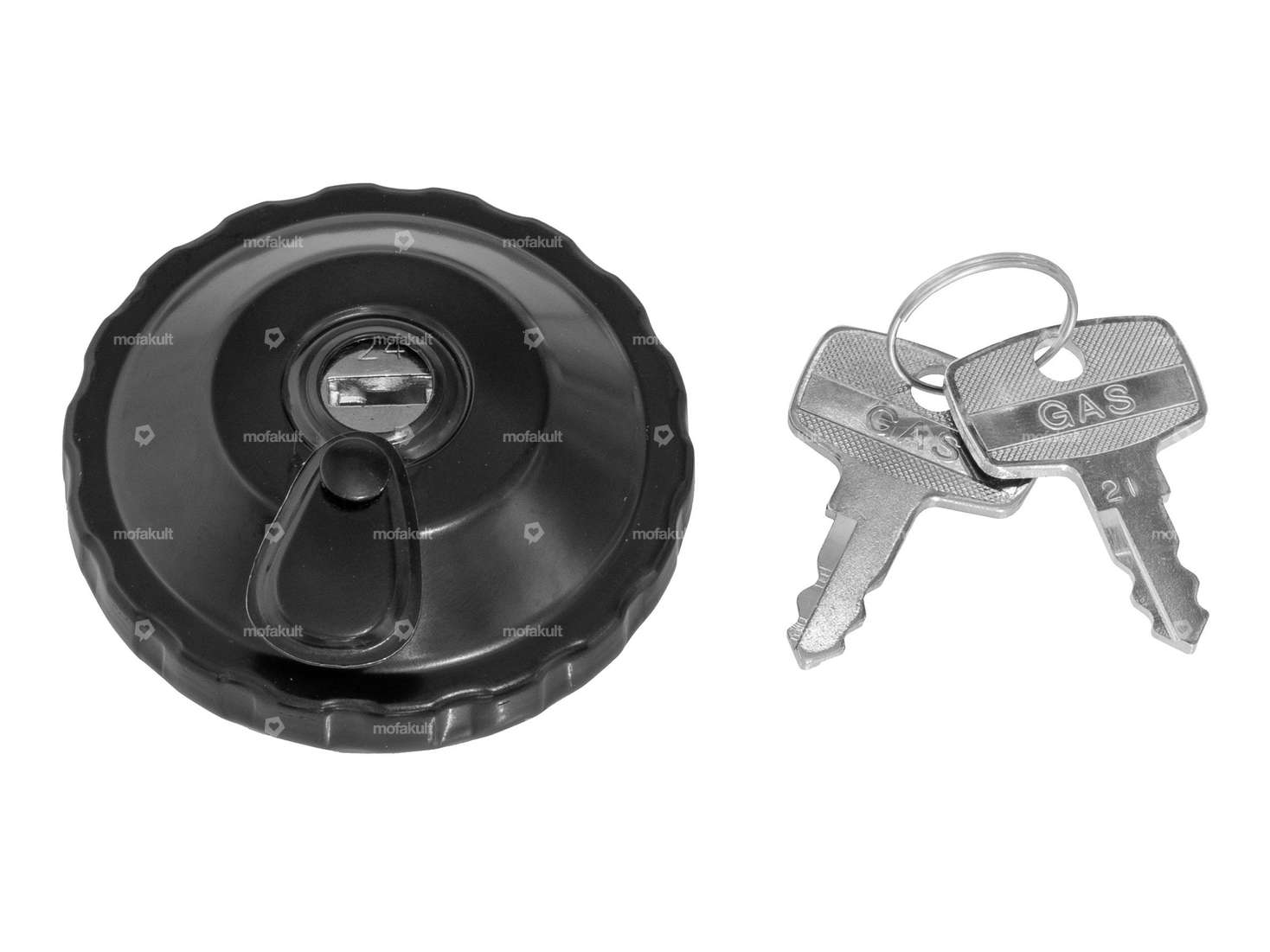 Tank cap 30 mm bayonet lockable black Carousel Image 1