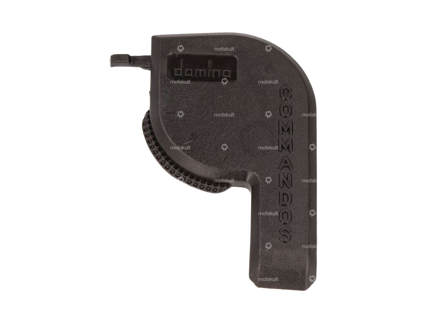 Domino protective lid plastic large black Carousel Image 1