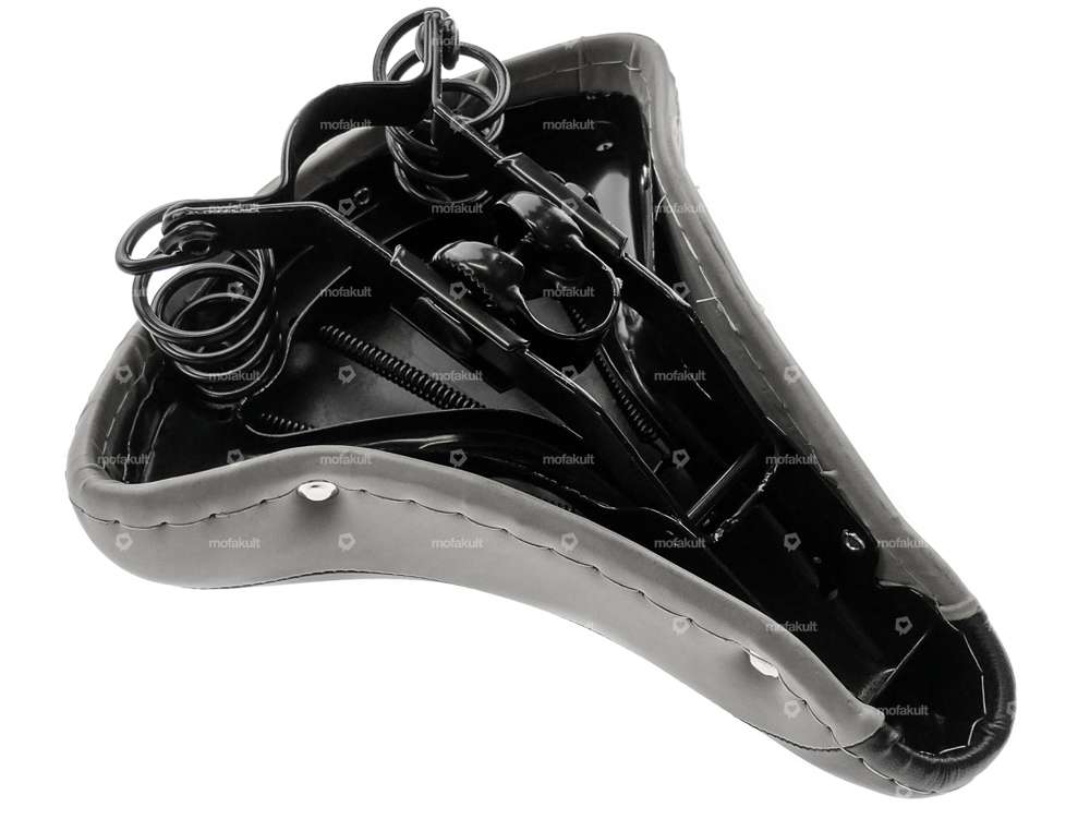 Saddle Comfort barrel springs black / gray Carousel Image 3