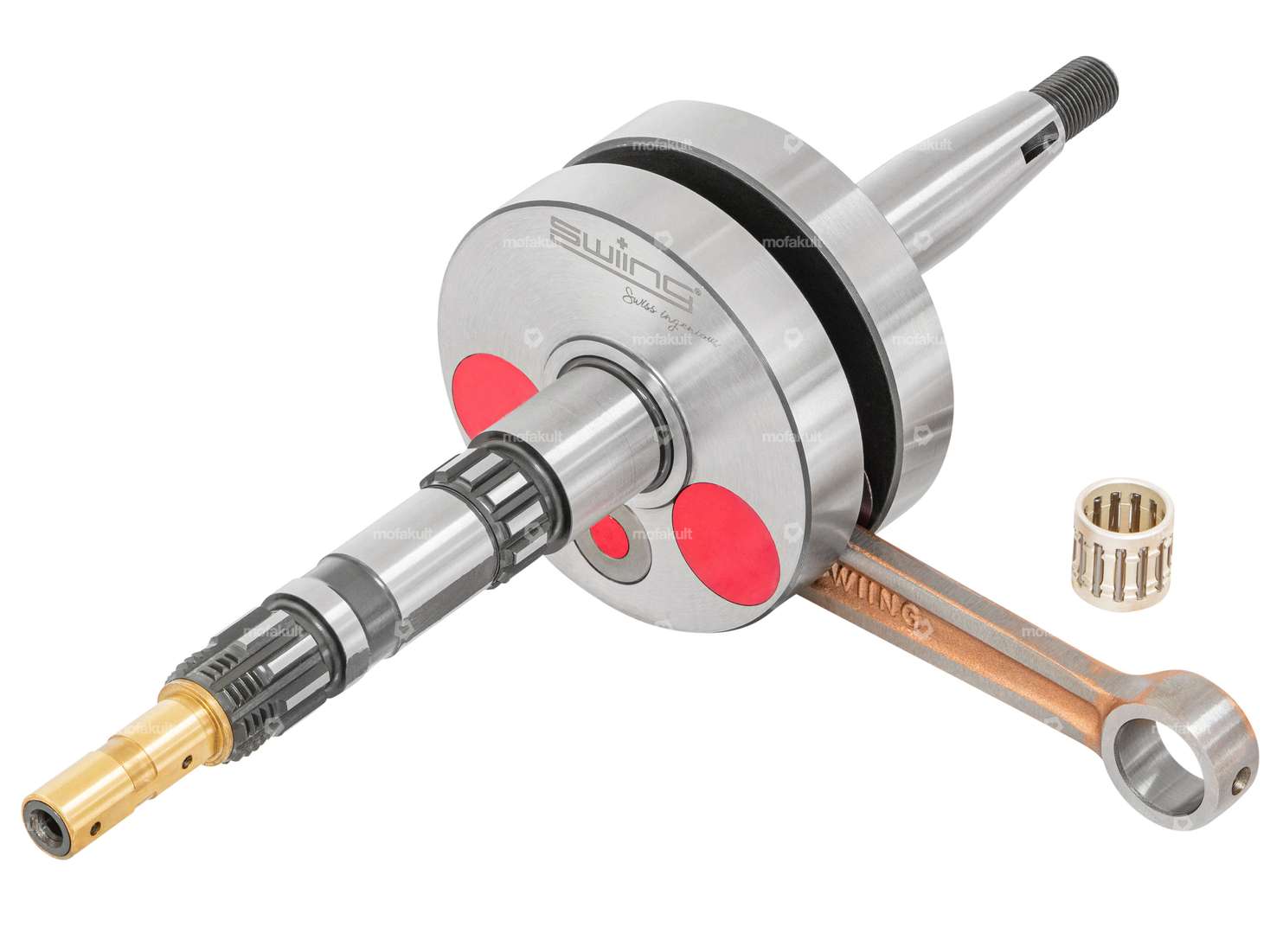 swiing® ingenious crankshaft "High End" 9.5 mm journal | Puch ZA50 Carousel Image 1