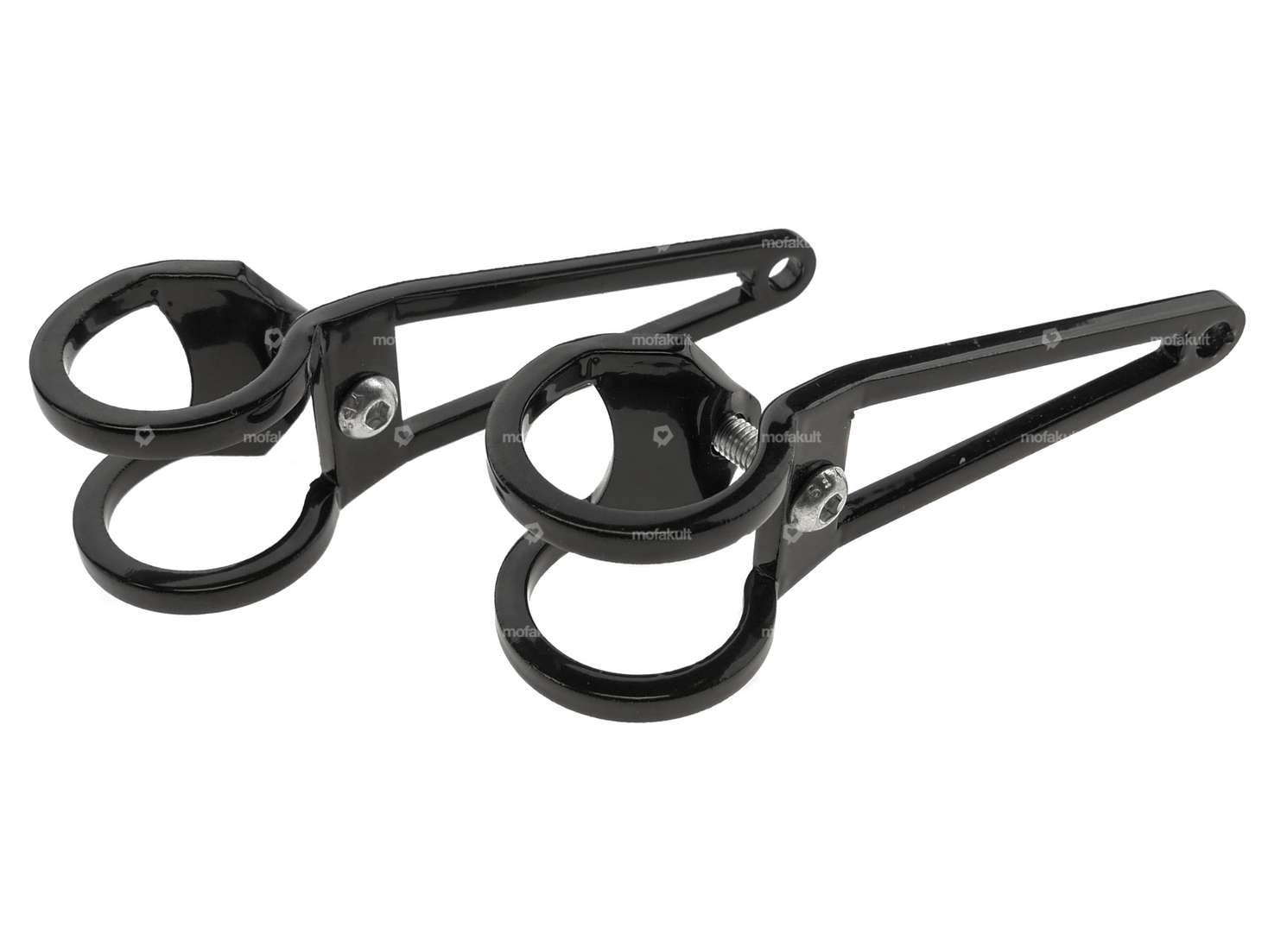 MLM lamp holders Ø 28 mm plain black Carousel Image 1