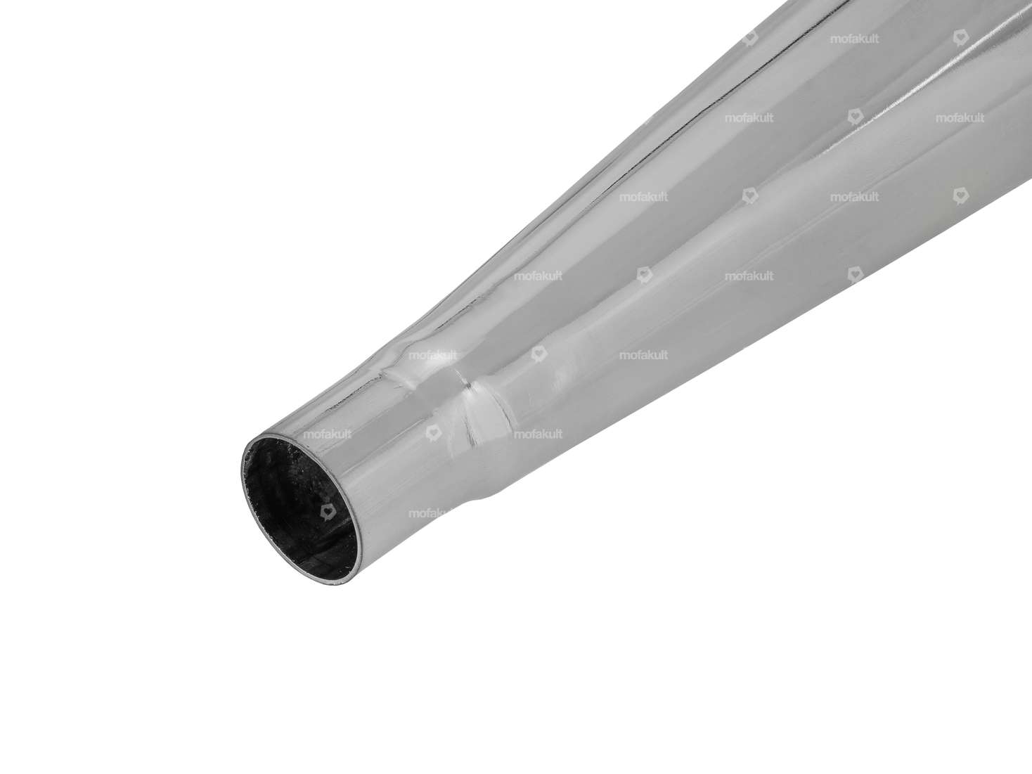 swiing flute Ø 28 / 70 mm chrome (reso exhaust) Carousel Image 5