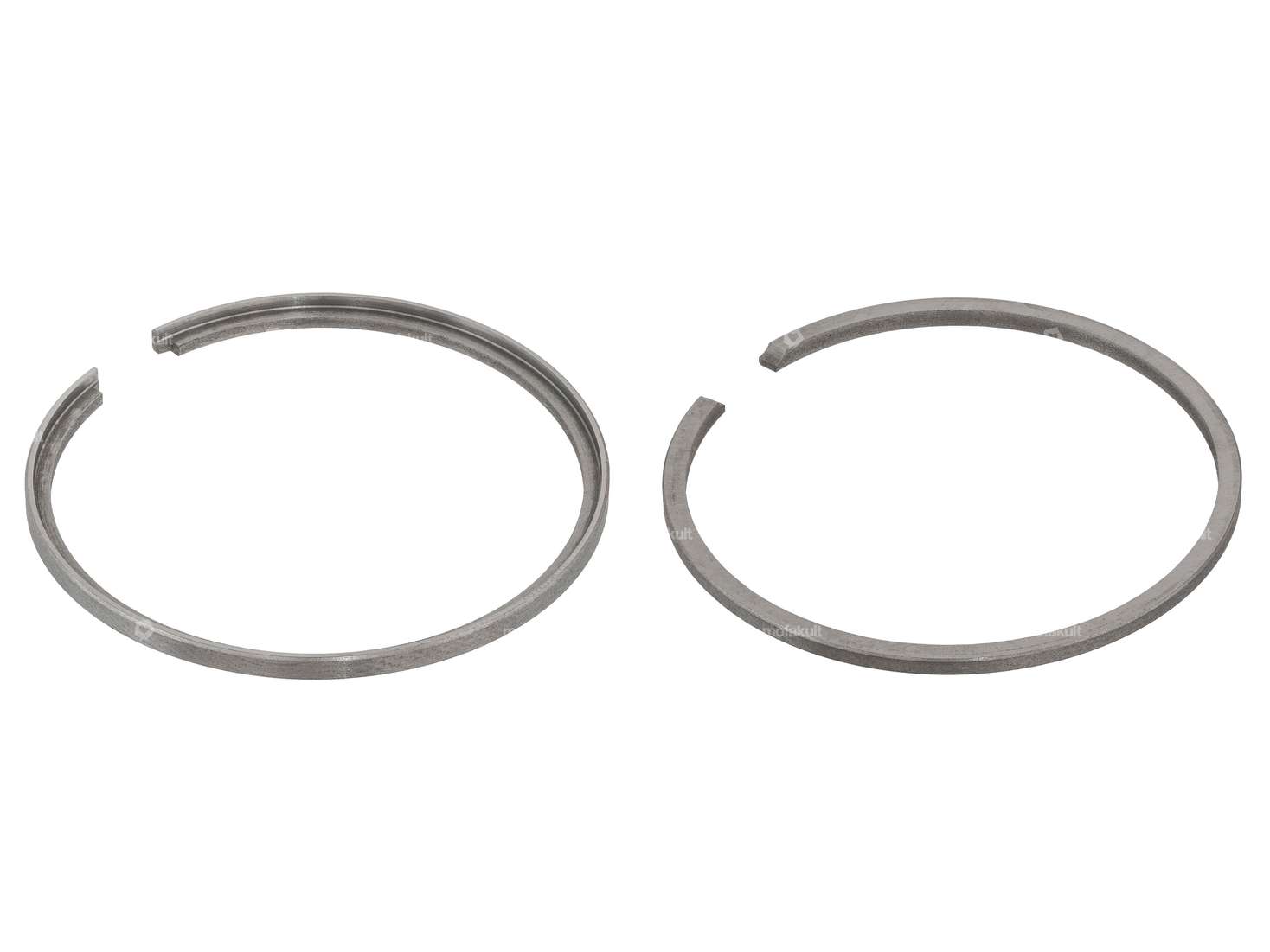 Meteor piston rings 38.4 mm (pair) | Piaggio Ciao, SI, Bravo, Boxer Carousel Image 2