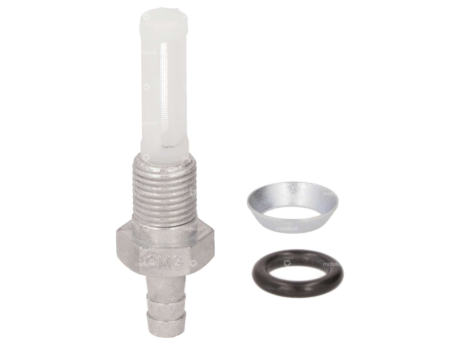 OMG fuel outlet vertical M10x1 (for screwing in) at the bottom Carousel Image 1