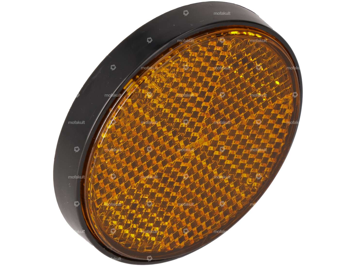 Reflector Ø 60 mm with grub screw orange Carousel Image 1