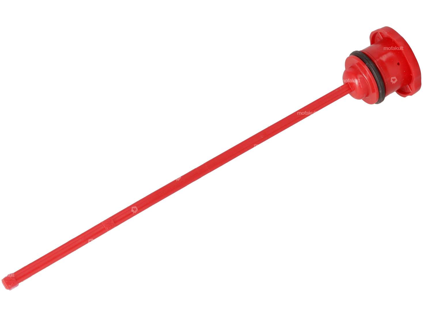 Gas cap with dipstick red original NOS | Piaggio Ciao, Bravo Carousel Image 1