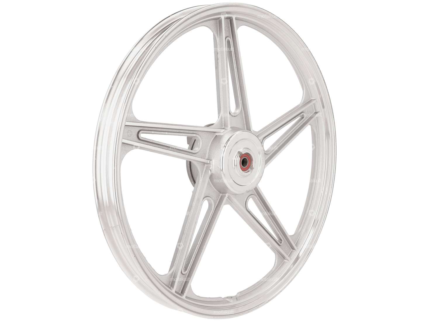 Wheel set 17" cast silver (5 spokes) | Peugeot 103 Carousel Image 2