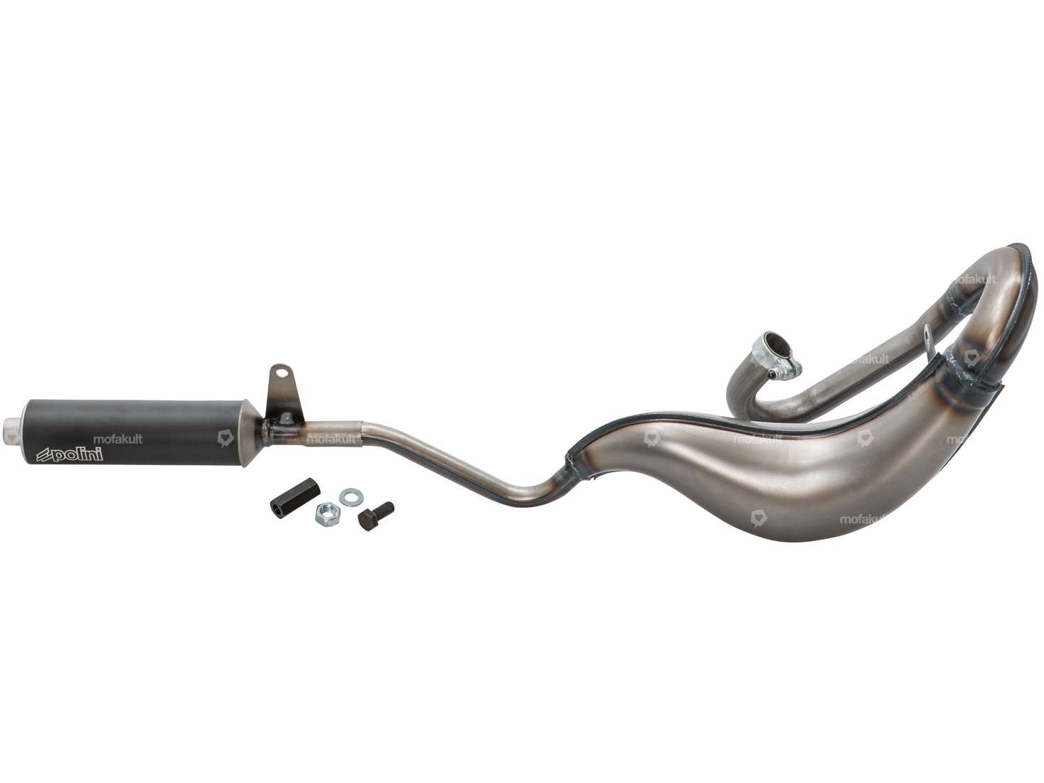 Polini exhaust Top One with aluminum silencer | Piaggio Ciao Carousel Image 1