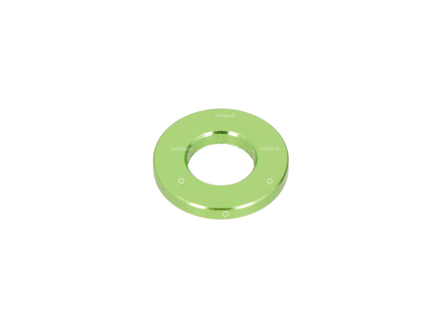 Washer M8 8/16/2 anodized aluminium green Carousel Image 1