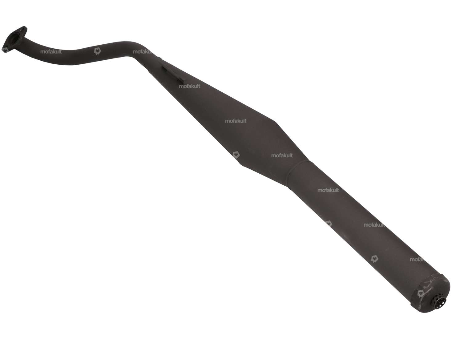 Homoet exhaust 28 mm "P4" black | Tomos 4L / 4TL Carousel Image 2