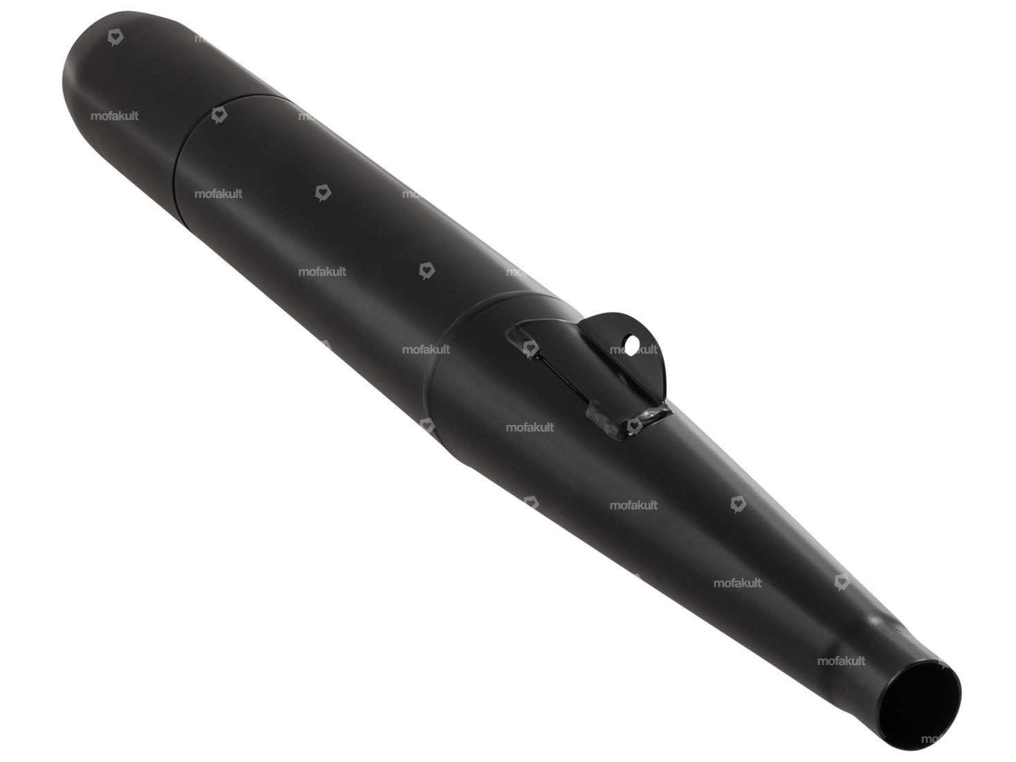 Exhaust cigar 28 mm black | Puch Maxi S, N / X30 NS, NL Carousel Image 3