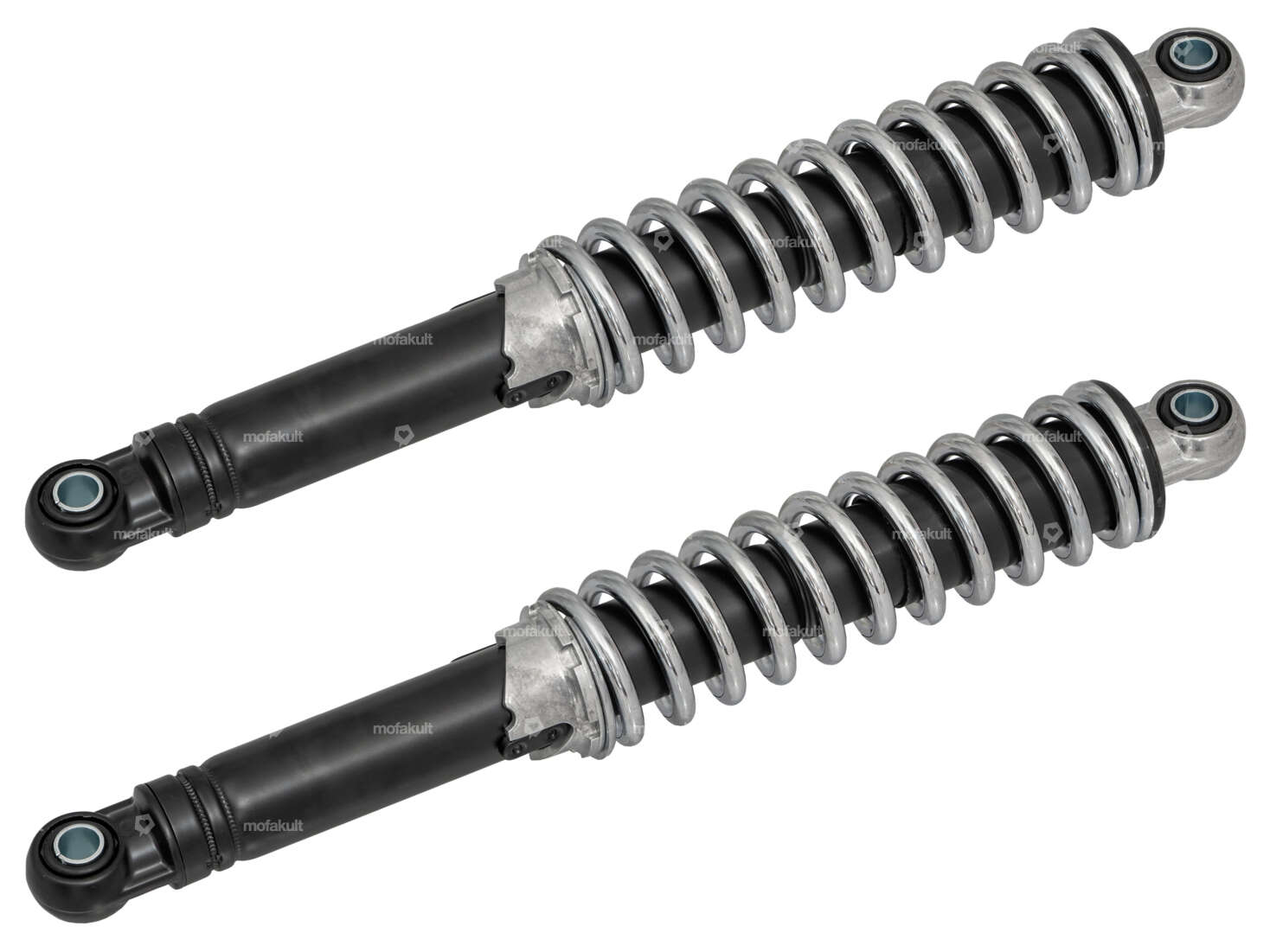 IMCA shock absorber 32 cm chrome / black Carousel Image 1