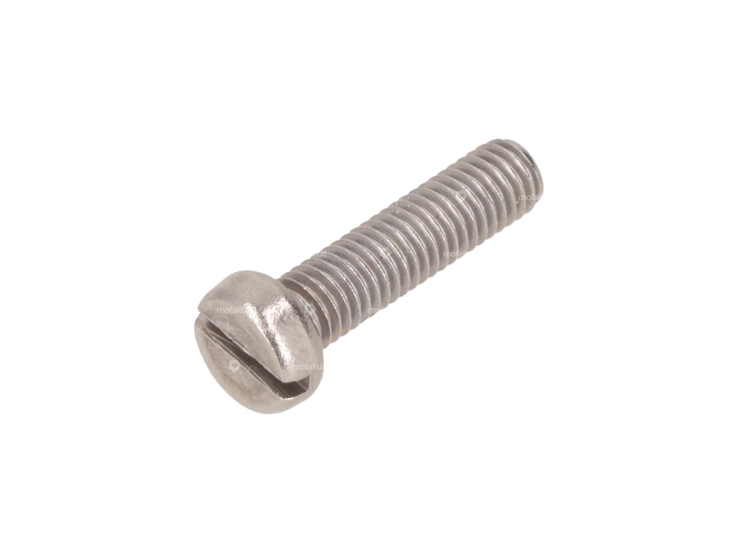 Screw M5x20 cylinder head slotted stainless steel Carousel Image 1