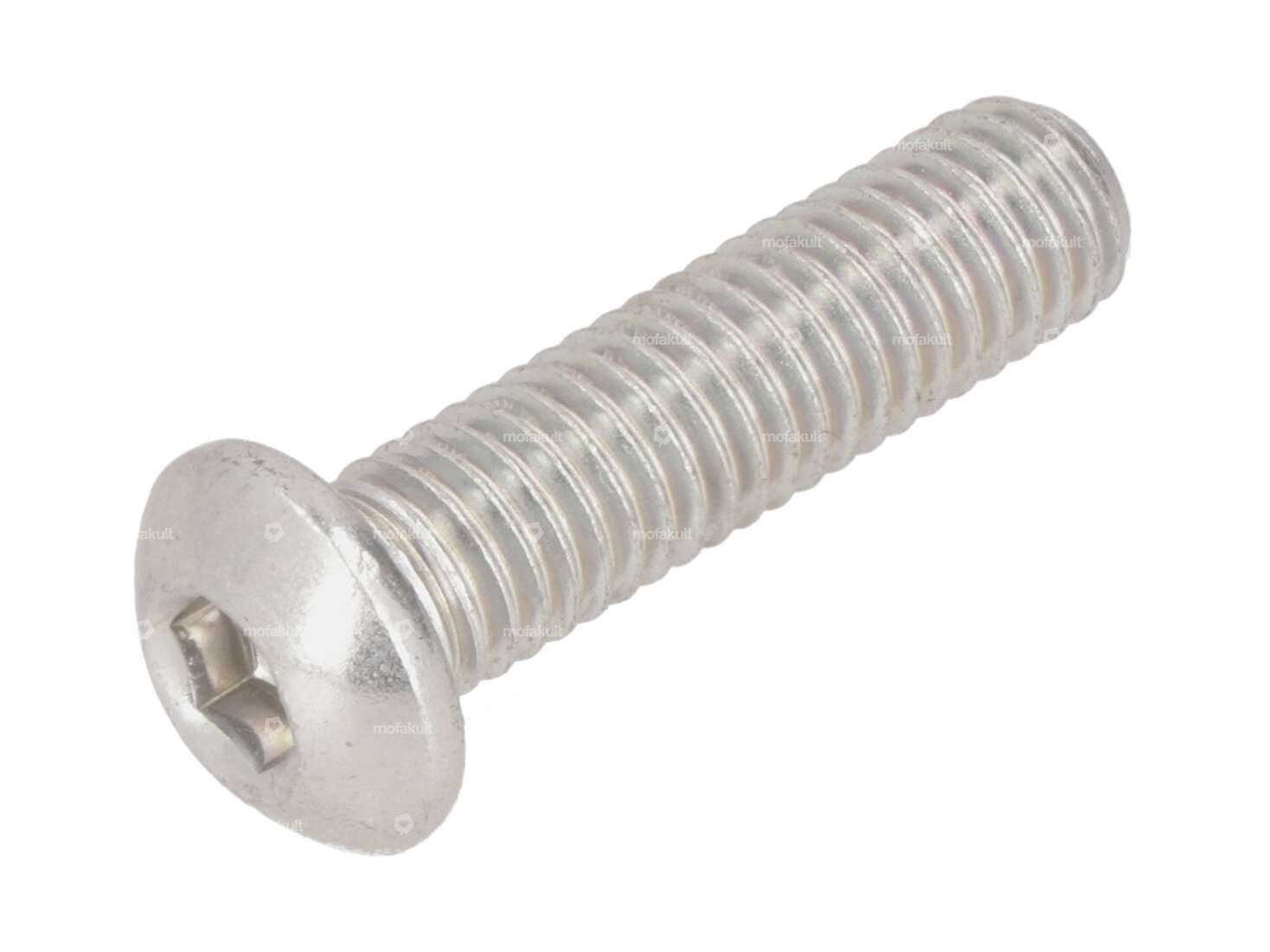 M8x30 pan-head screw, hexagon socket, galvanized (10.9 strength) Carousel Image 1