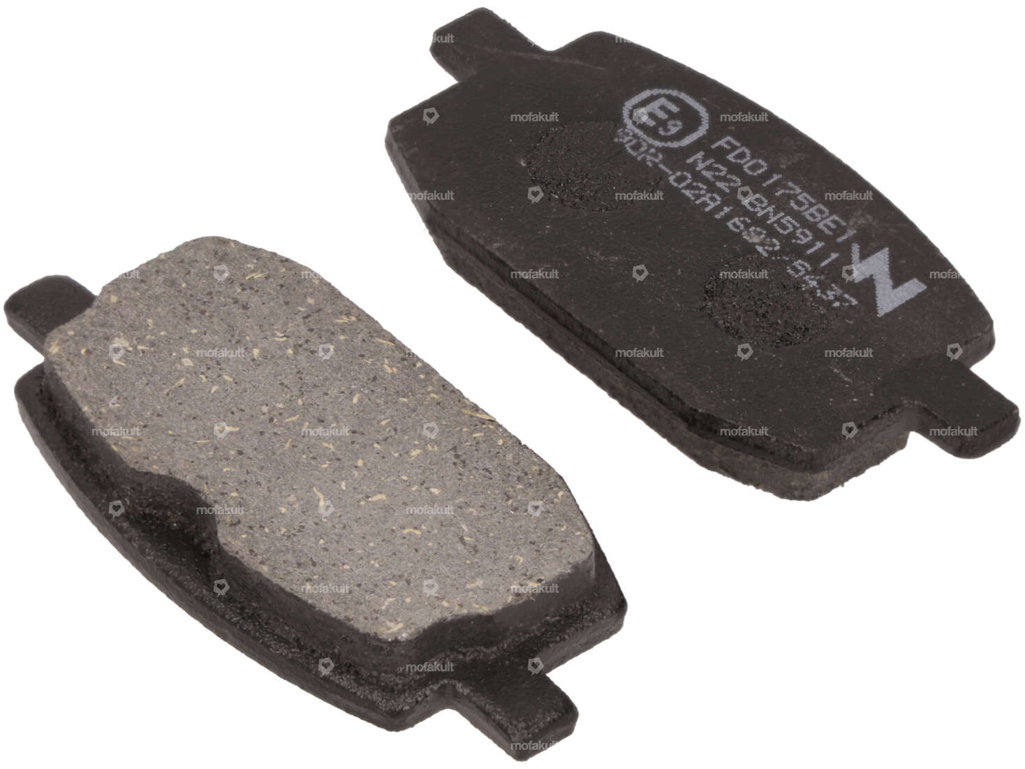 Brake pads 61.5/28/7.3 Disc brake EBR Harry & hydraulic Carousel Image 1