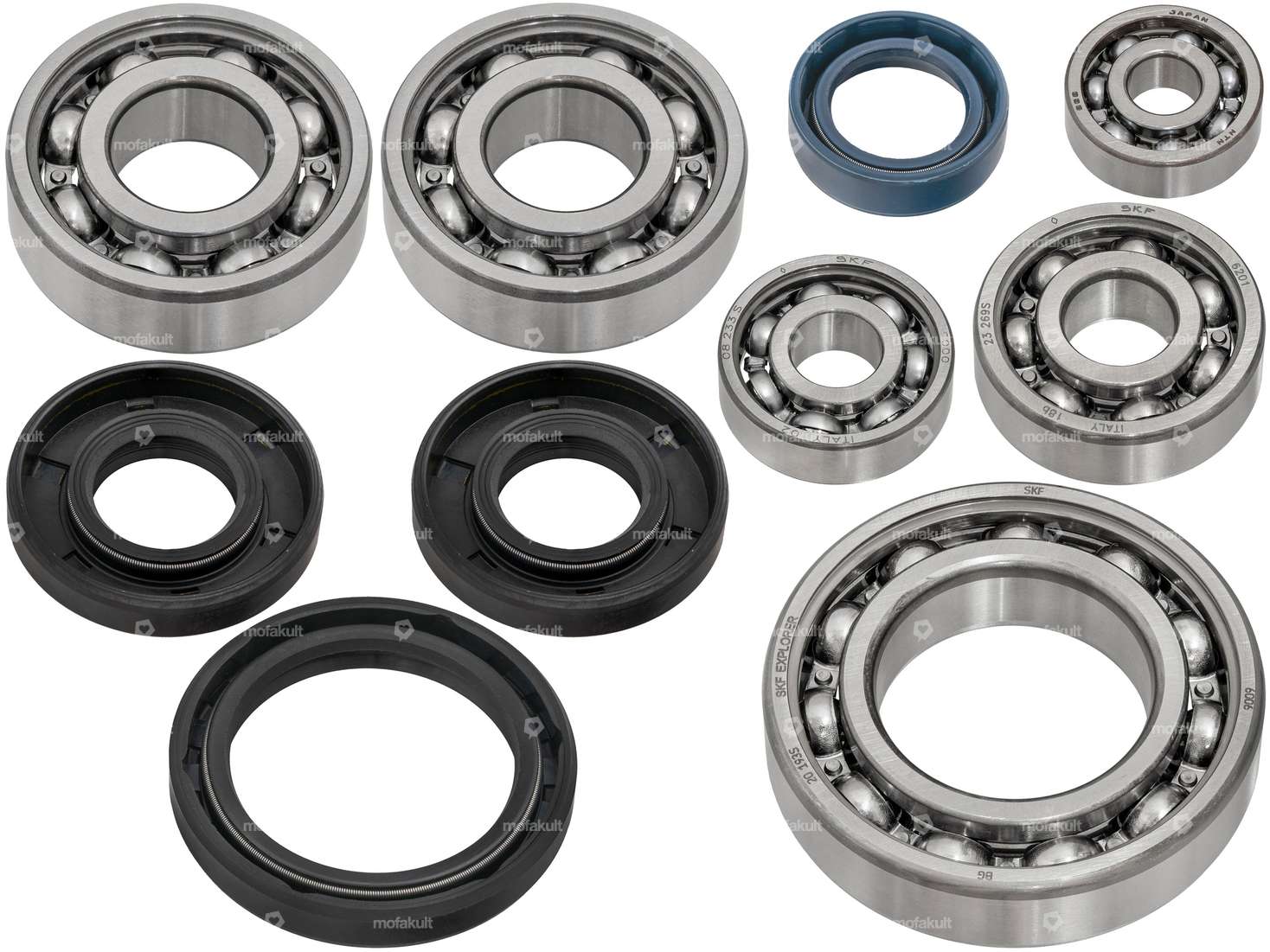 Bearing & oil seal set engine | Tomos A35, A52, A3 Carousel Image 1