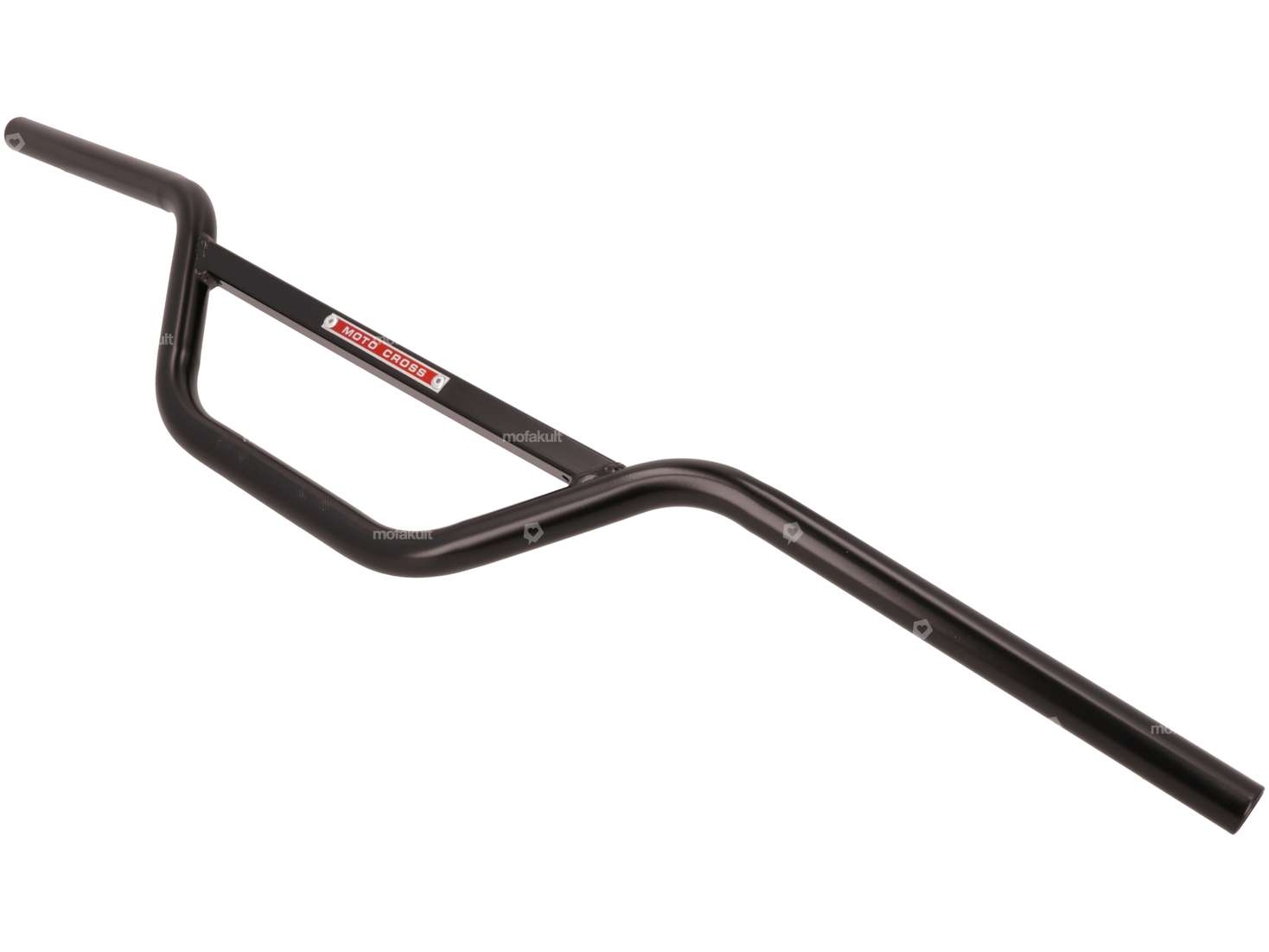 Handlebar fork plate 13 cm motocross black Carousel Image 2