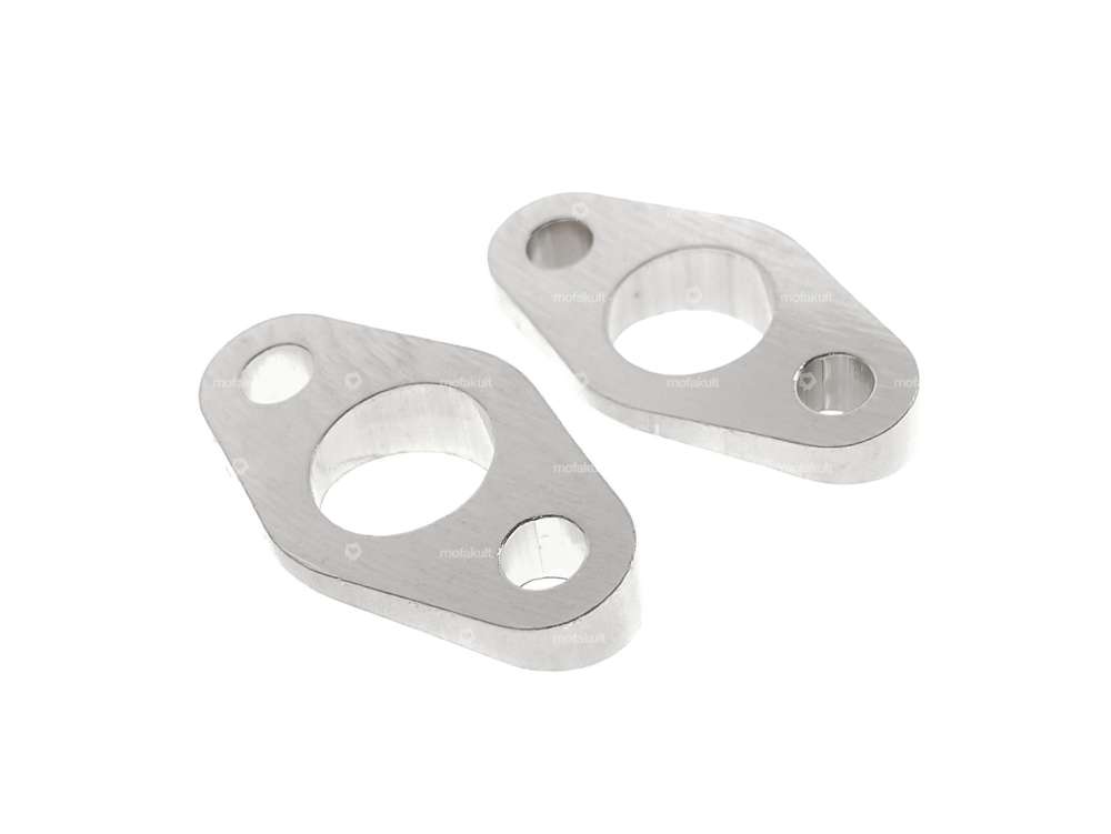 Flange aluminum intake manifold angled Carousel Image 2