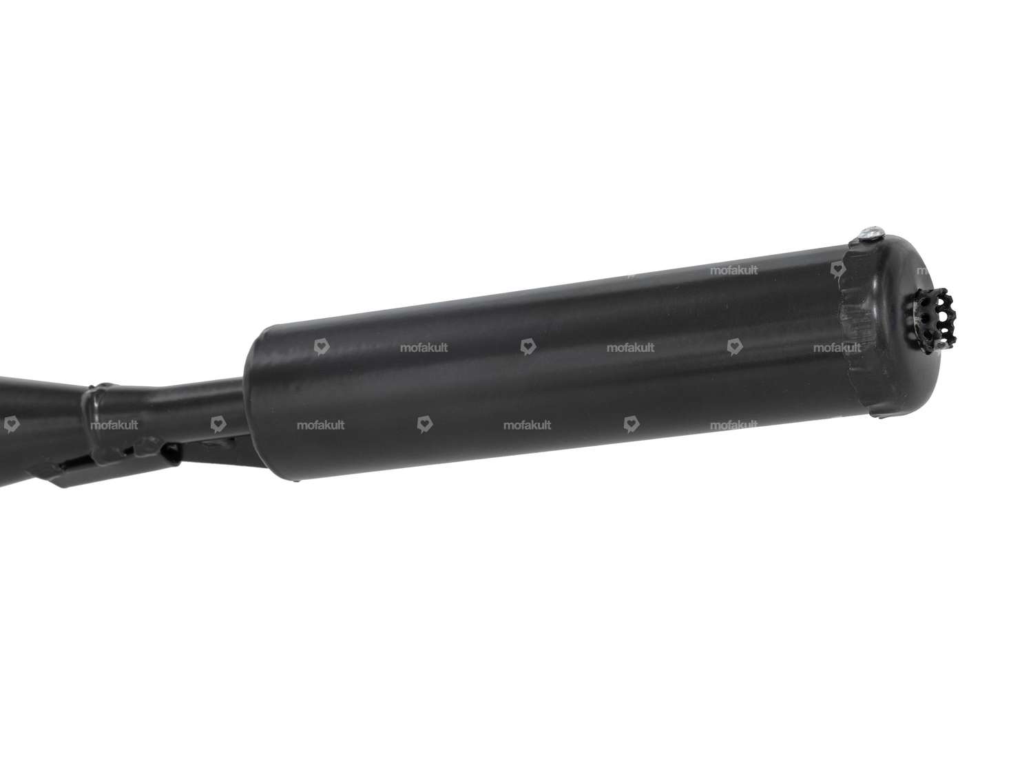 HOMOET exhaust P8 special black | Puch (slanted exhaust) Carousel Image 4