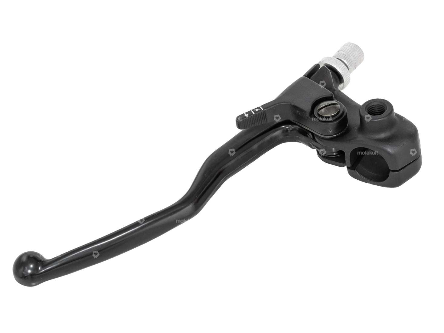 Domino brake lever aluminum left with decorative lever black Carousel Image 3