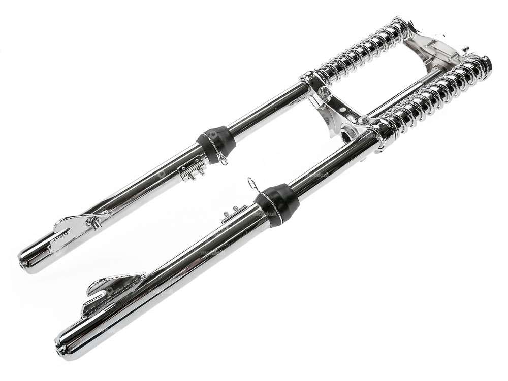EBR fork reinforced chrome | Piaggio Ciao Carousel Image 1