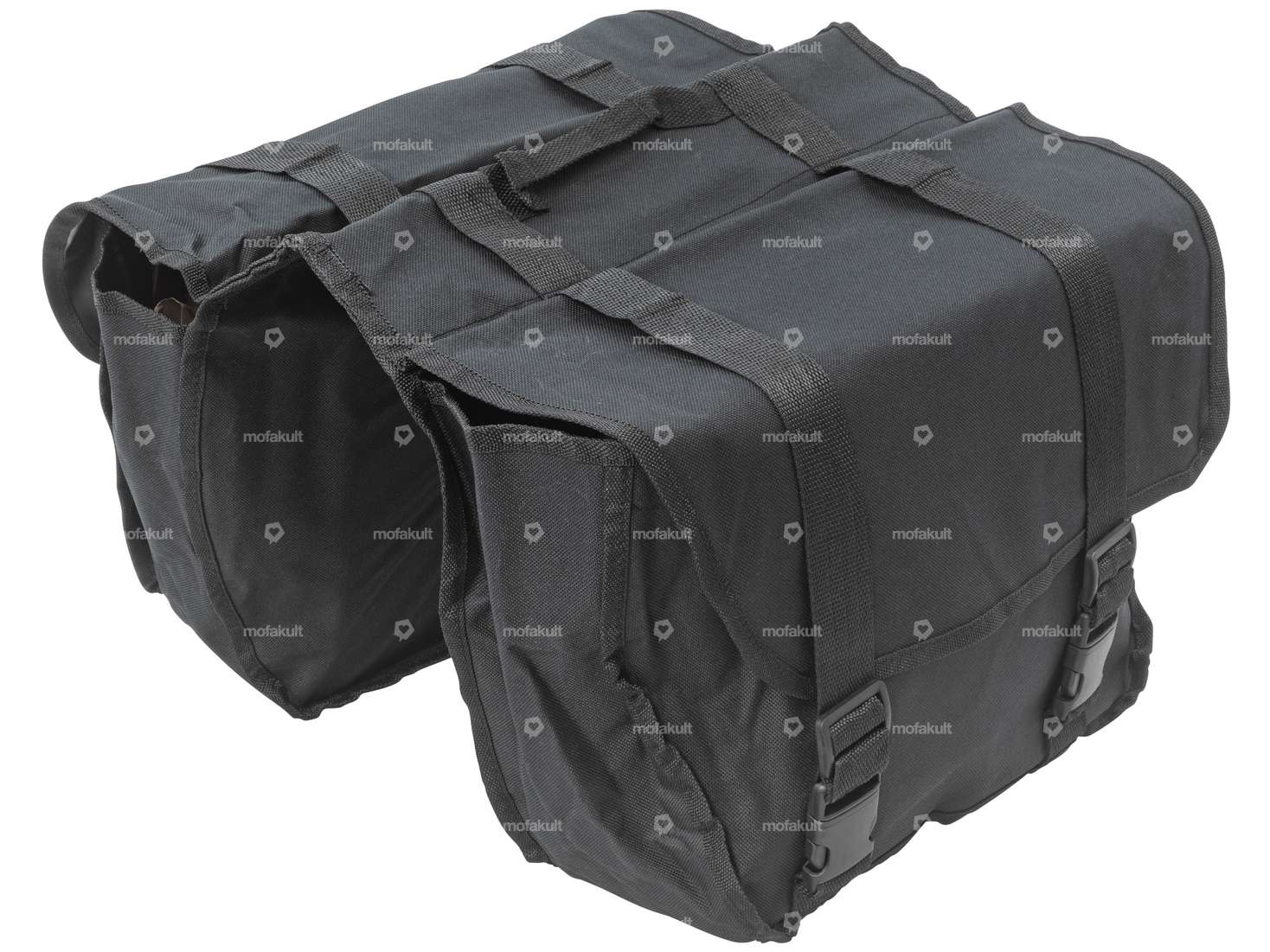 Luggage bag textile black Carousel Image 1