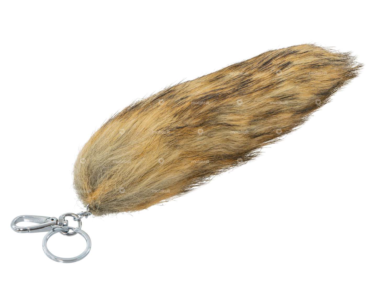 Fox tail pendant red fox (faux fur) Carousel Image 1