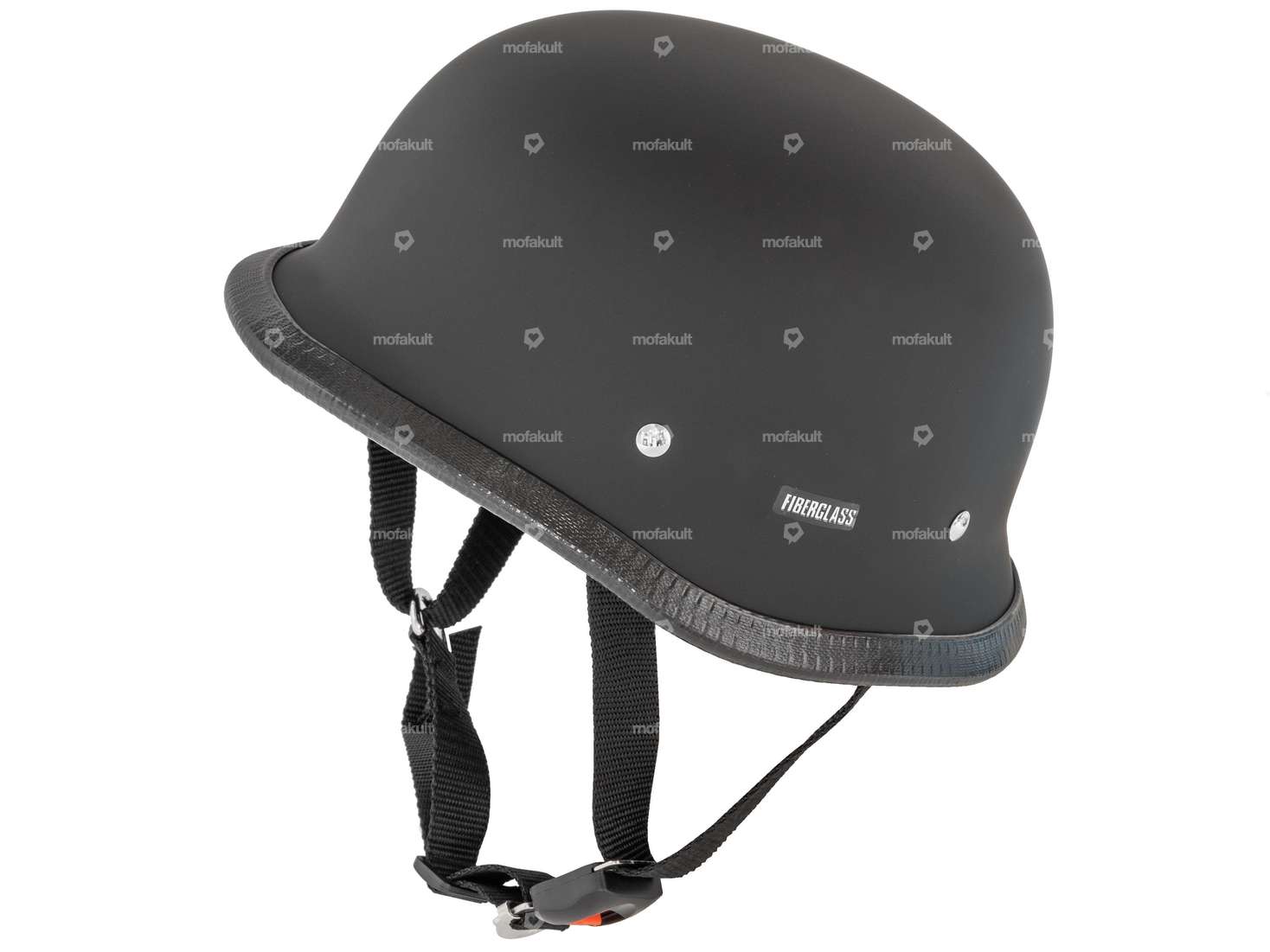 Pot helmet "Military" black matt Carousel Image 1