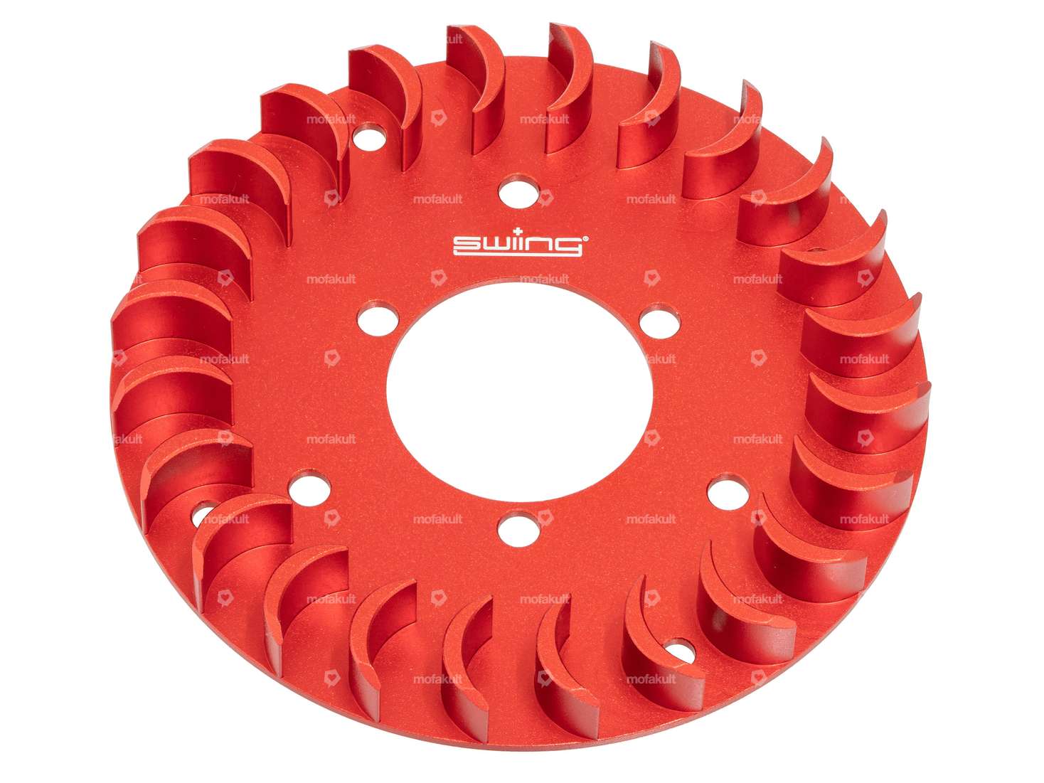 swiing® ingenious fan wheel red (EVO, HPI, Bosch, Ducati) | Puch X30 Velux / Sachs 503 / Belmondo Carousel Image 1