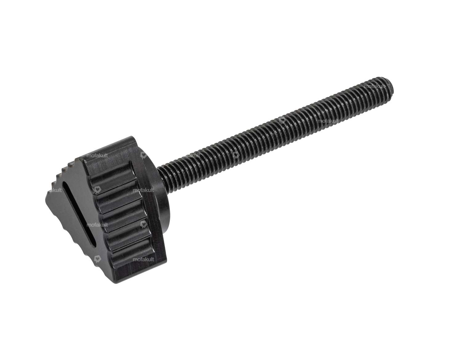 66HEROES side protection screw CNC 50 mm aluminum black (solid material) Carousel Image 1