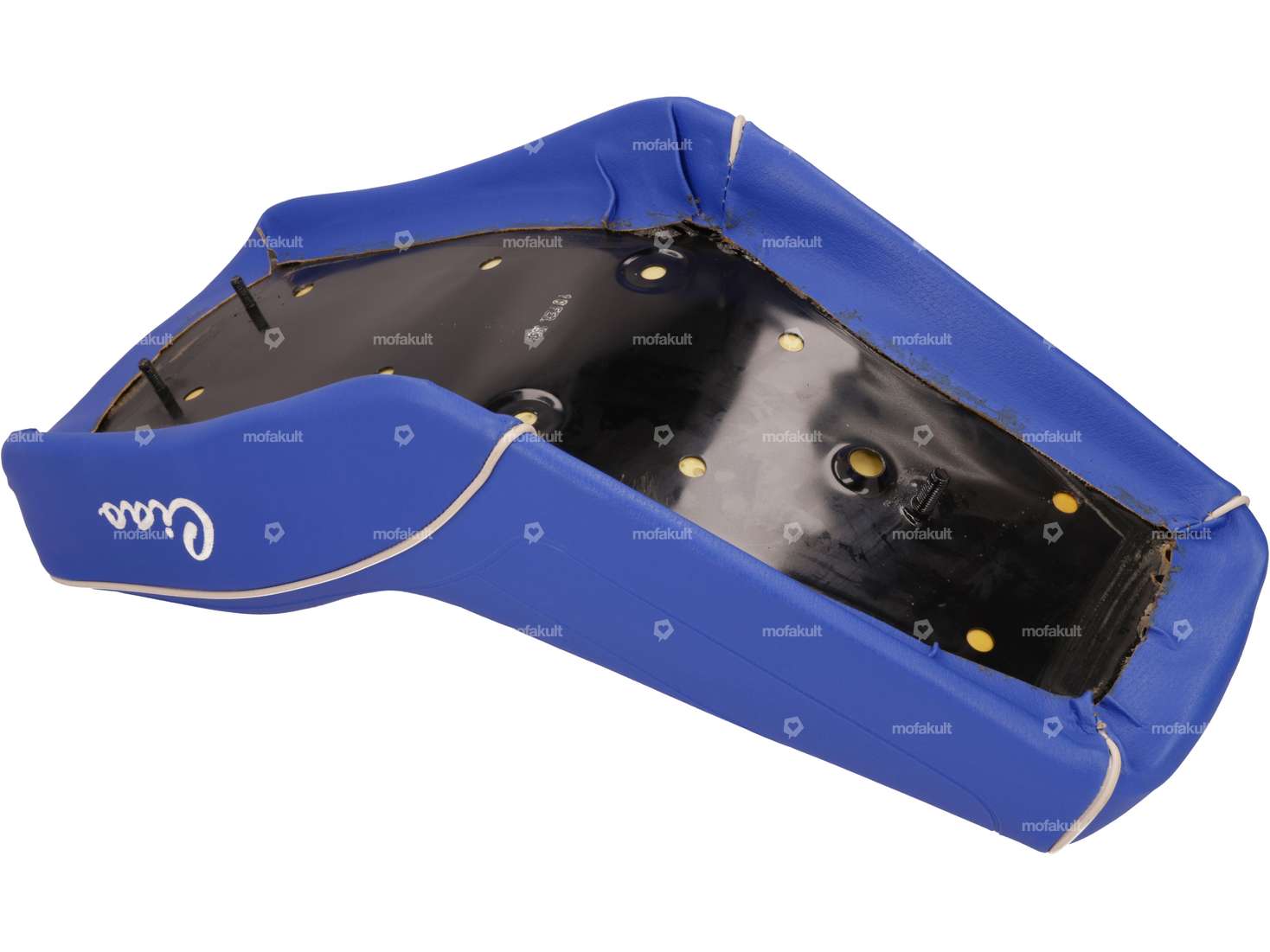 Saddle "ciao" blue NOS | Piaggio Ciao P Carousel Image 2