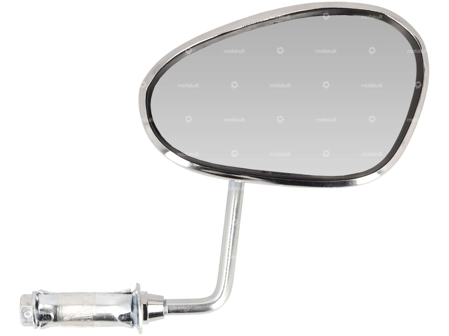 Bumm mirror oval right plug-in version chrome | Hercules Carousel Image 1