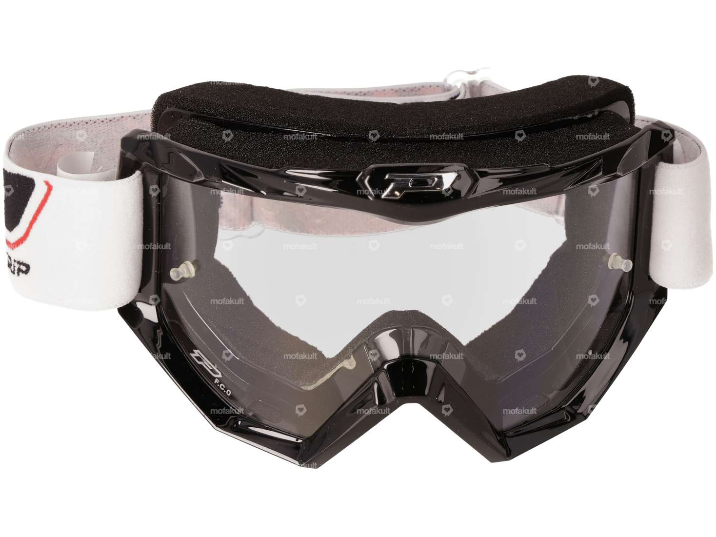 ProGrip goggles MX 3301 black / white Carousel Image 2