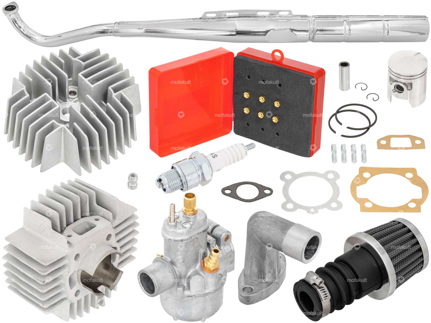 Airsal tuning set 44 mm (budget) | Puch E50, ZA50 Carousel Image 1