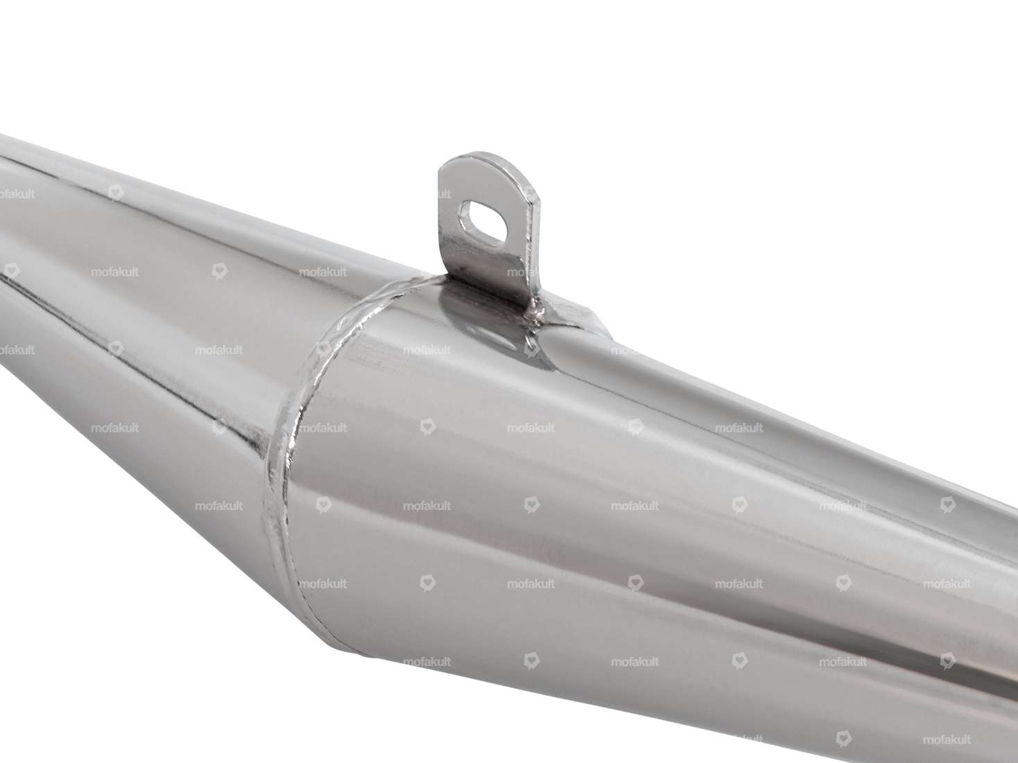 Jamarcol Fuego exhaust 28 mm chrome | Tomos Carousel Image 2