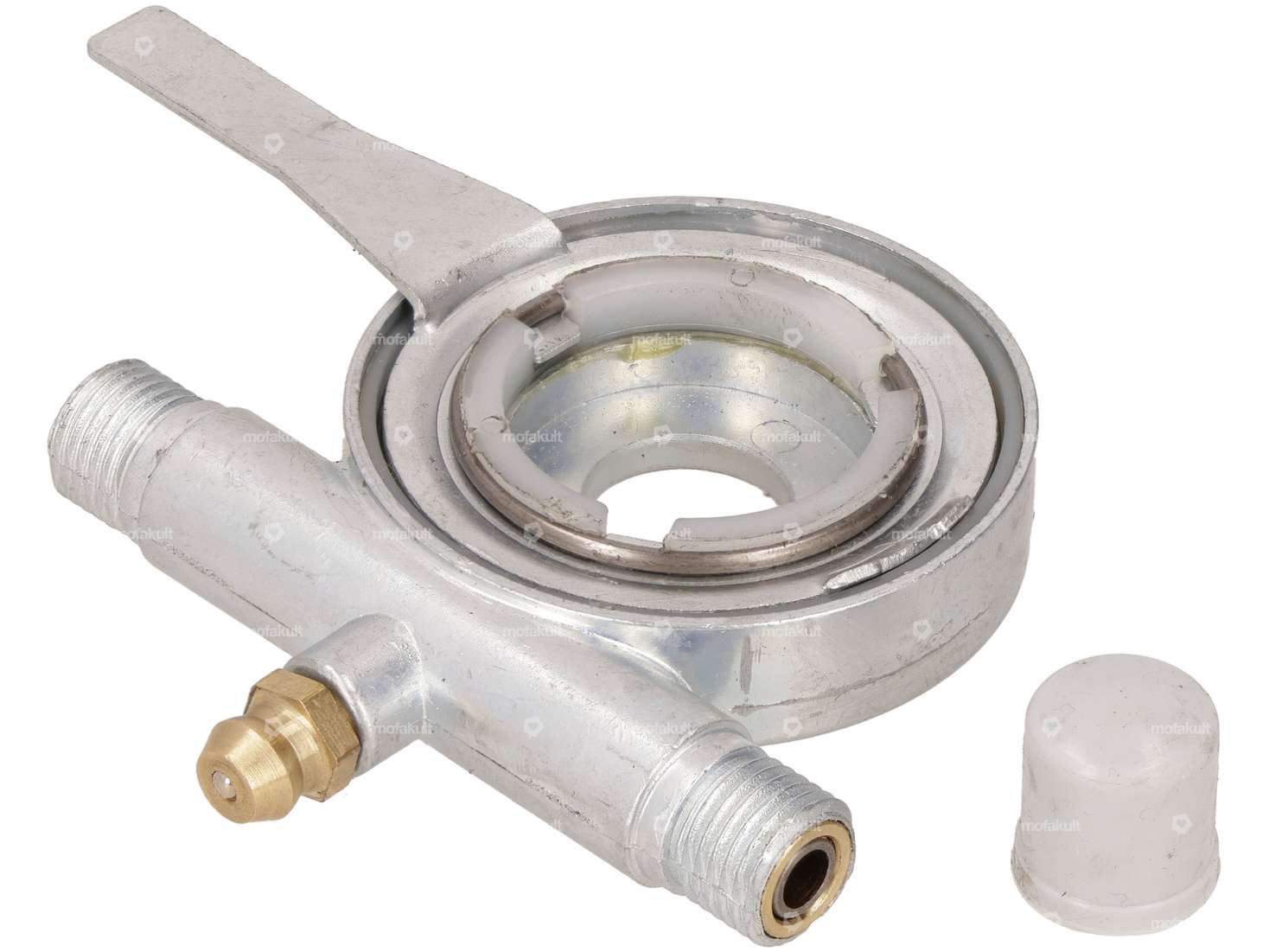 GPO speedometer drive 17" bracket with grease nipple axle 12 mm Carousel Image 2