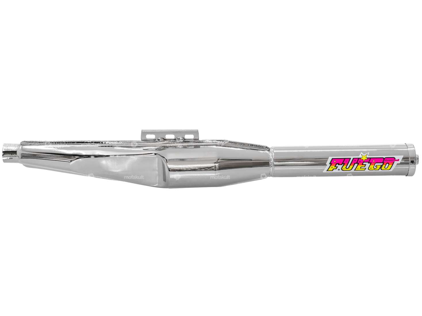 Jamarcol Cross muffler 28 mm chrome Carousel Image 1