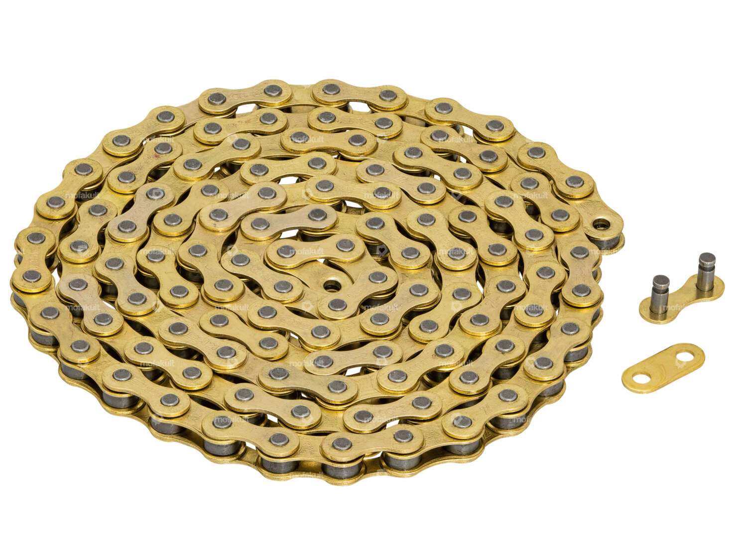 KMC pedal chain gold low noise Carousel Image 1