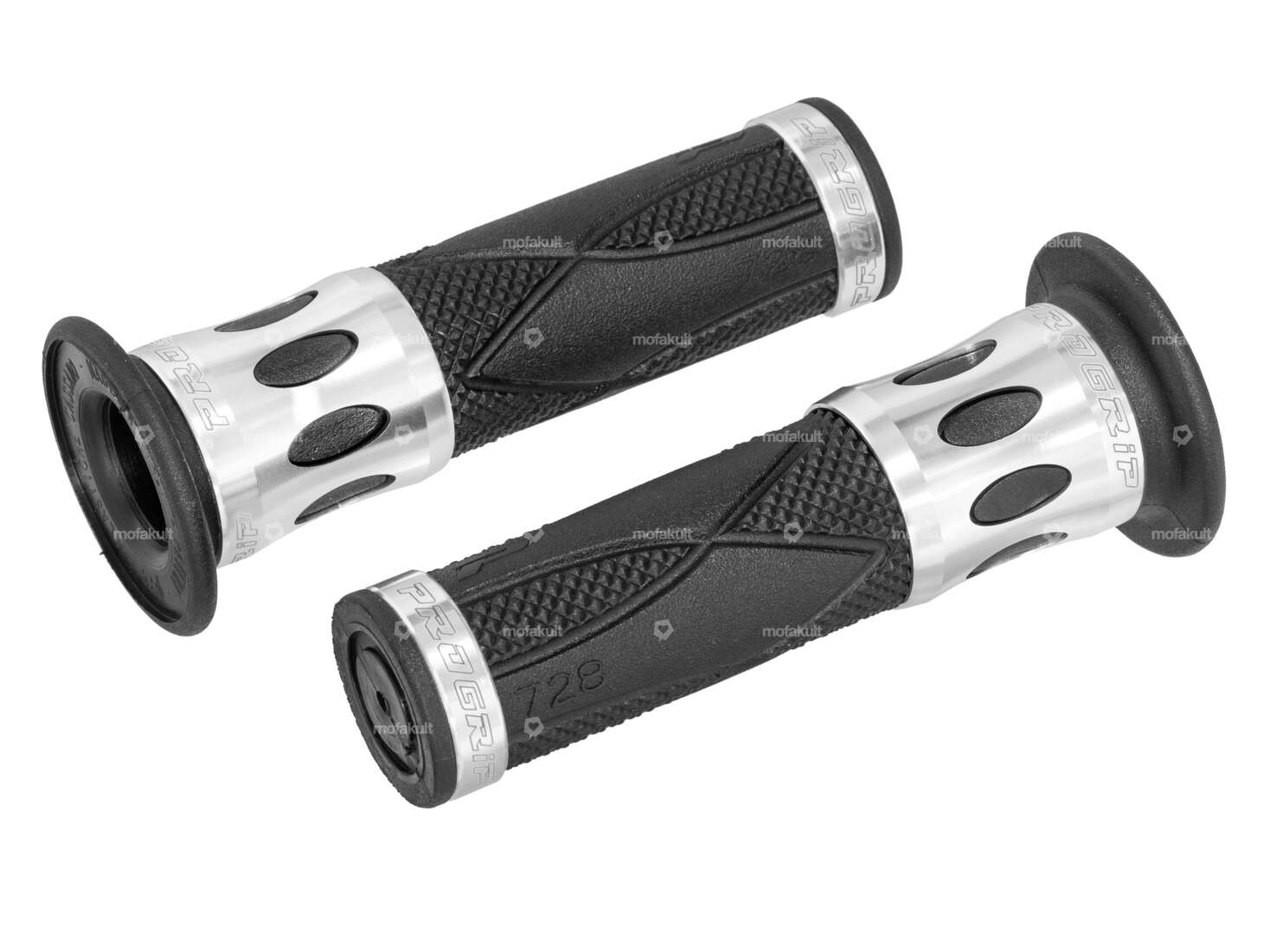 ProGrip grips 728 silver anodized Carousel Image 1