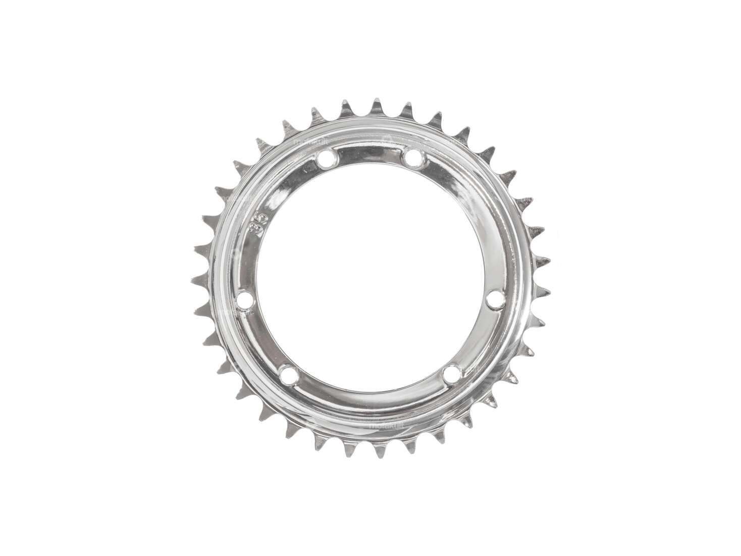 GPO sprocket 35 teeth chrome | Puch Maxi, X30 NG-2AH Carousel Image 1