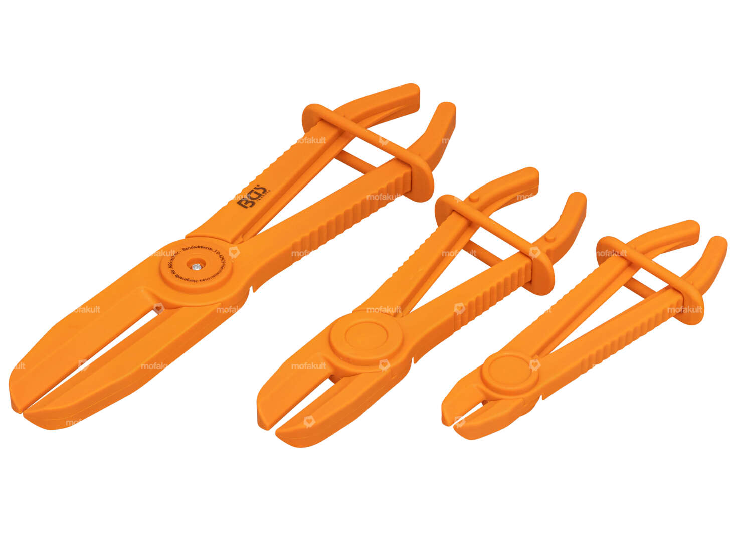 BGS Clamping pliers set (Ø 3 - 45 mm) straight plastic Carousel Image 1