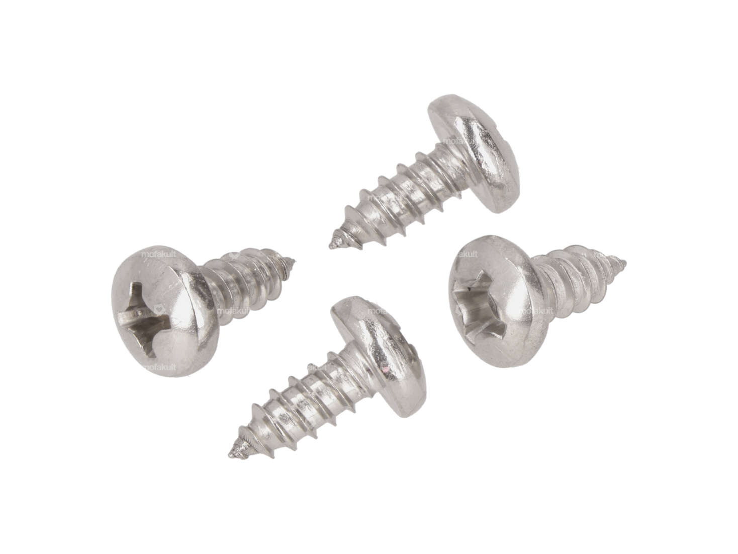 swiing® revival screw set for cockpit mounting Inox | Pony Cross 521 Carousel Image 1