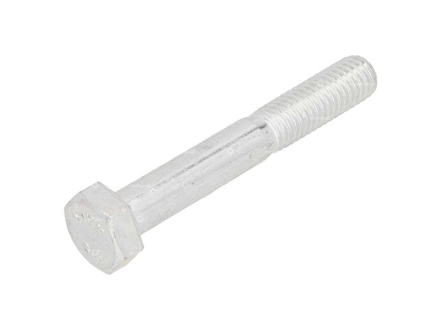 M8x55 hexagon head screw with galvanized shank Carousel Image 1