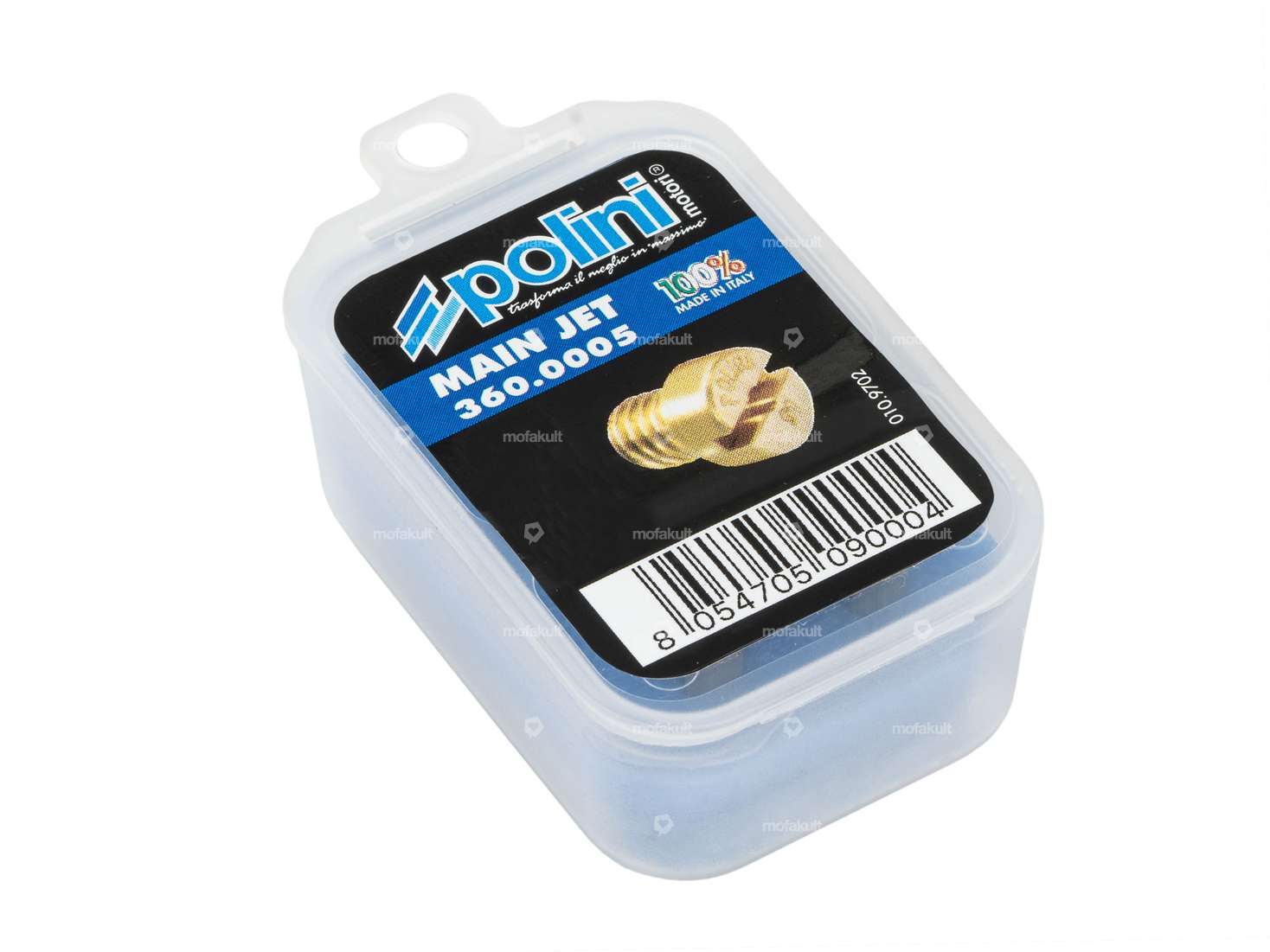 Polini nozzle set main nozzles Dell'Orto PHBG, SHA (110 - 128) Carousel Image 3