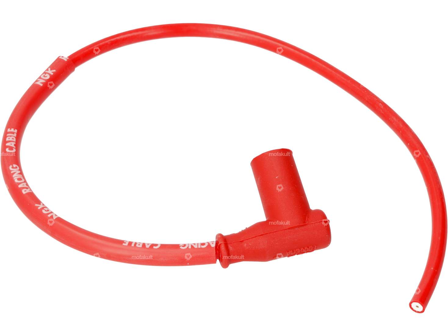 NGK CR4 Racing ignition cable & plug High End red Carousel Image 2
