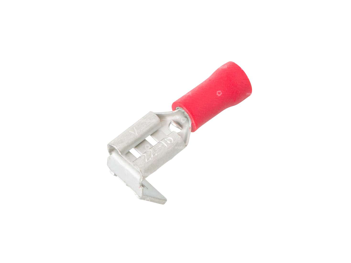 Cable lug (branch flat receptacle) 6.3 mm insulated red (male / female) Carousel Image 1