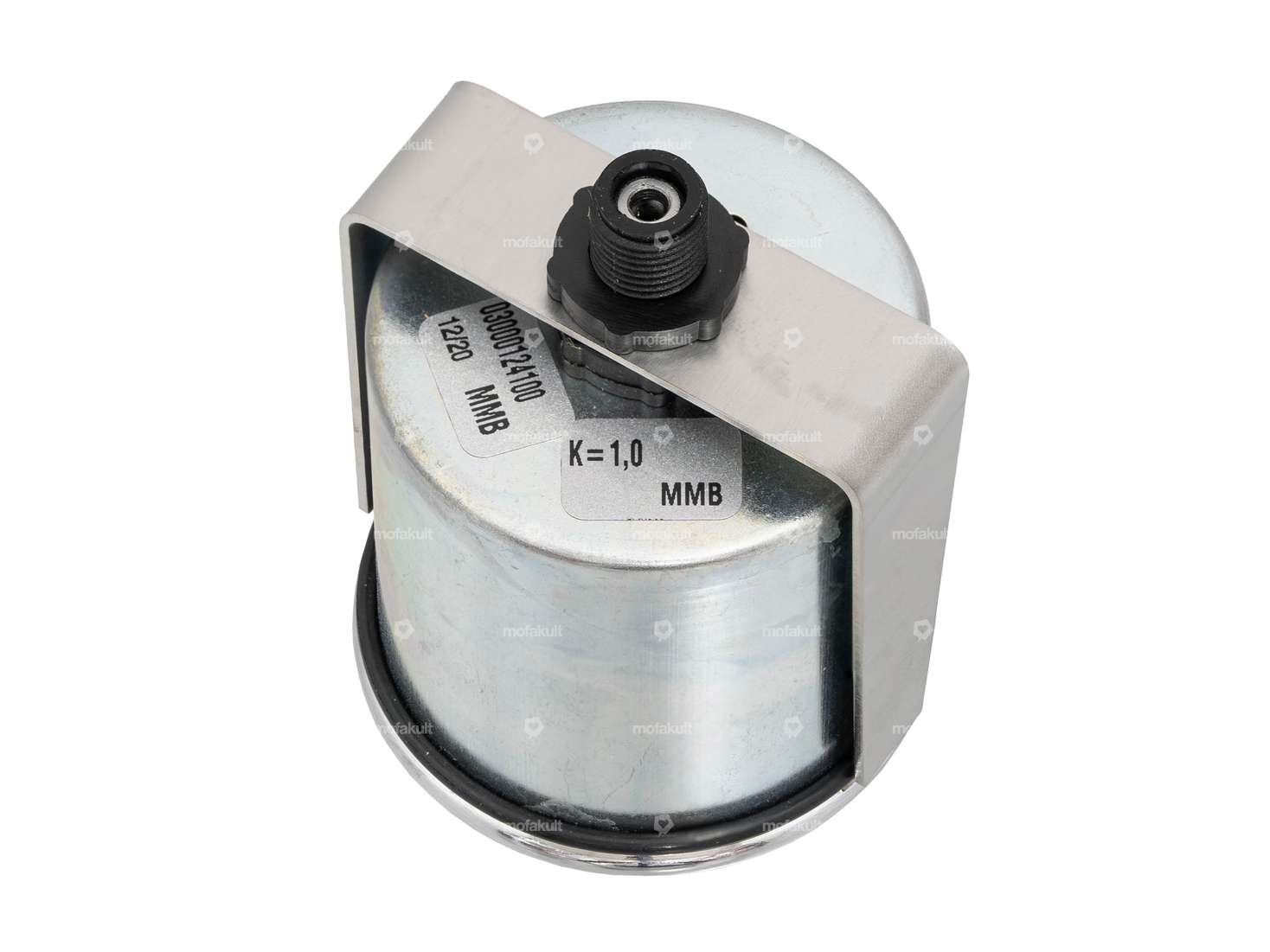 Speedometer 60 km/h Ø 48 mm (white dial) Carousel Image 3