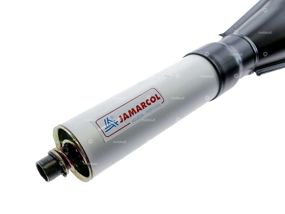 Jamarcol Mini Exhaust black | Piaggio Ciao, Bravo Carousel Image 2