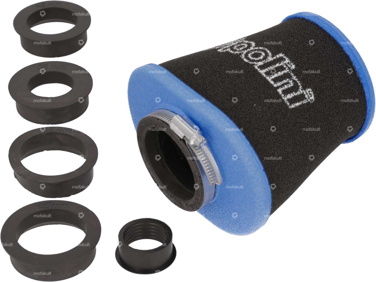 Polini air filter Big Evo Ø 28/35/42/45/49/55 mm conical / straight Carousel Image 1